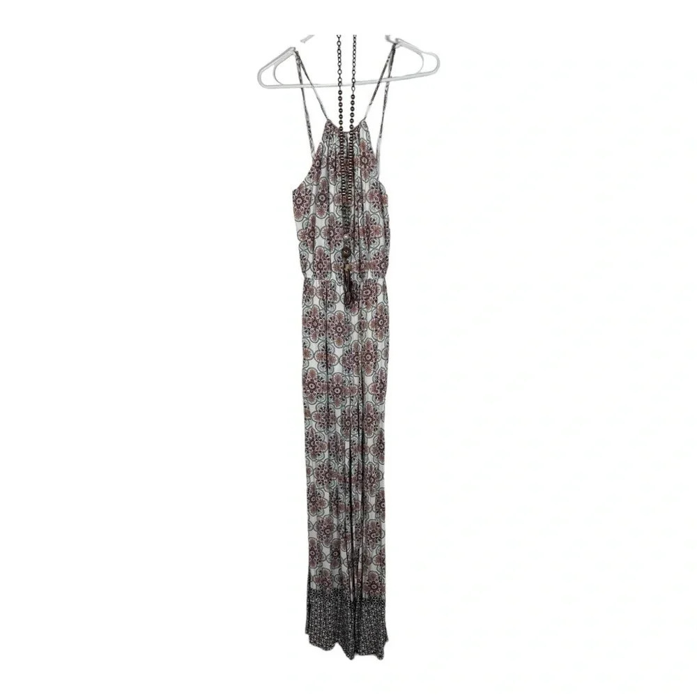 One The Land Paisley Boho‎ Jumpsuit Small